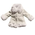 thumbnail image 1 of Vividxx Toddler Girls Jacket Fall Winter Toddler Kids Solid Color Jackets Warm Woolen Jacket Coats Toddler Boys Girls Clothes 3-4 Years, 1 of 6