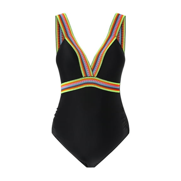 Vividxx Women Maternity Swimwear Monokini Halter Pregnancy Swimsuit Solid Color Bathing Suits Maternity Swimwear Cozy Mother-to-be Beachwear