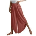 thumbnail image 1 of Vividxx Women's Pants Women Wide Leg Pants High Waisted Yoga Pants Hippie Pants Boho Beach Plus Size Palazzo Pants Loose Fit Beach Trousers, 1 of 8