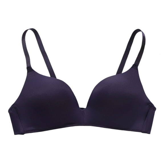 Vividxx Womens Bras Ladies Comfortable Sexy Transparent Shoulder Strap Cordless Backless Spongeless With Convertible Shoulder Straps Breathable