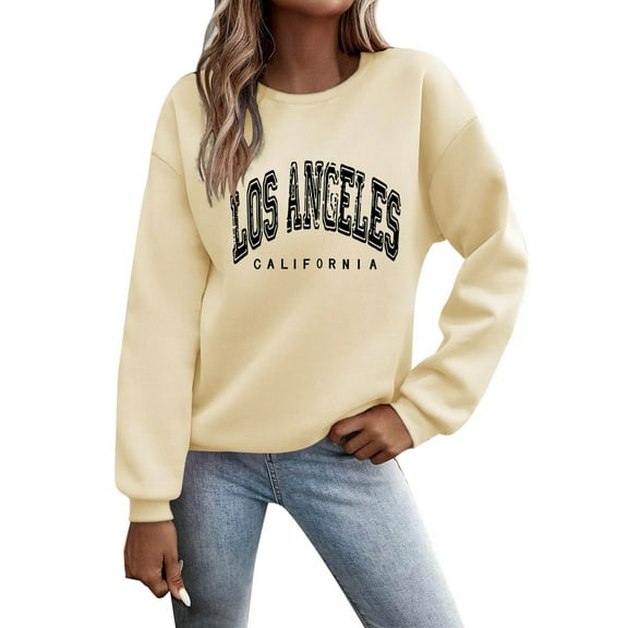 Vividxx Womens Graphic Sweatshirt Print O Neck Fit Pullover Tops Casual Long Sleeve Workout Shirts Loose Fall Outfits 2025