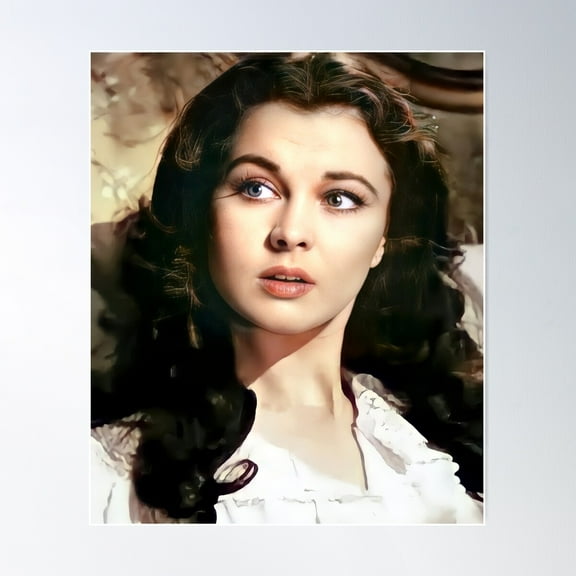 Vivien Leigh 90S Poster Wall Art, Modern Wall Decor For Living Room Bedroom, 8x12 UNFRAMED