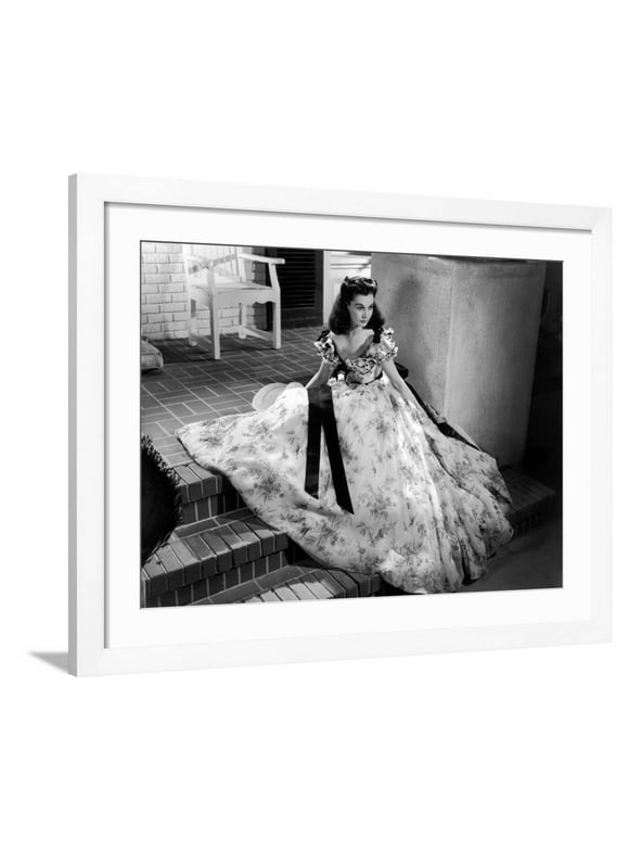 Vivien Leigh, Gone with the Wind, directed by Victor Fleming, 1939 (b/w photo) Framed Photo by Unknown, 32" x 24", Sold by Art.com