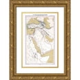 thumbnail image 1 of Vivien de Saint 17x24 Gold Ornate Wood Framed with Double Matting Museum Art Print Titled - Middle East People of Moses Genesis, 1 of 4