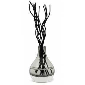 Vivience Fol Oil Reed Diffuser Aromatherapy Diffuser Home Decor, White Flower, Tinted Gray