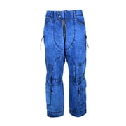 Vivienne Westwood Chap Track Wide Leg Trousers With Adjustable Hem Men's