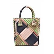 Vivienne Westwood Women's Teddy Tote Small With Detachable Strap And Metallic Emblem Neutrals
