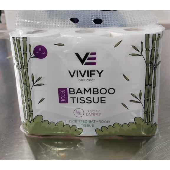 Vivify Bamboo Bathroom Tissue