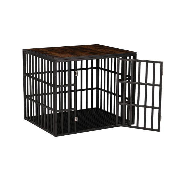 Vivifying 32 Inch Heavy Duty Large Dog Crate Cage Kennel High Anxiety