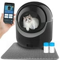 thumbnail image 1 of Vivifying Self Cleaning Cat Litter Box, Automatic Cat Litter Box with APP Control Odor Removal Safety Protection for Multiple Cats, 1 of 6