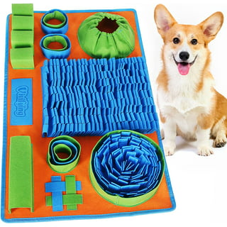 vocheer Dog Snuffle Mat, Pet Feeding Mat Training Foraging Sniffing Pad  Encourages Natural Foraging Skills for Cats Dogs Portable Travel Use for