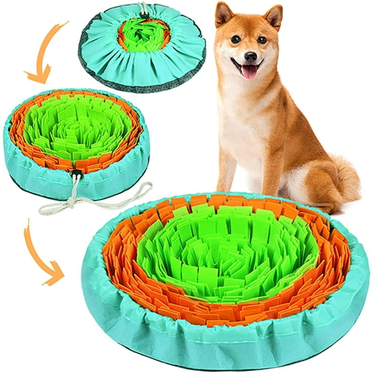 Vivifying Interactive Dog Puzzle Toys, Snuffle Mat for Mental