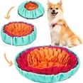 thumbnail image 1 of Vivifying Snuffle Mat for Dogs, Interactive Sniff Mat for Dogs Feeding Mat, Adjustable Dog Feeding Mat Encourages Natural Foraging Skills and Mental Stimulation (17 x 17 inches), 1 of 7