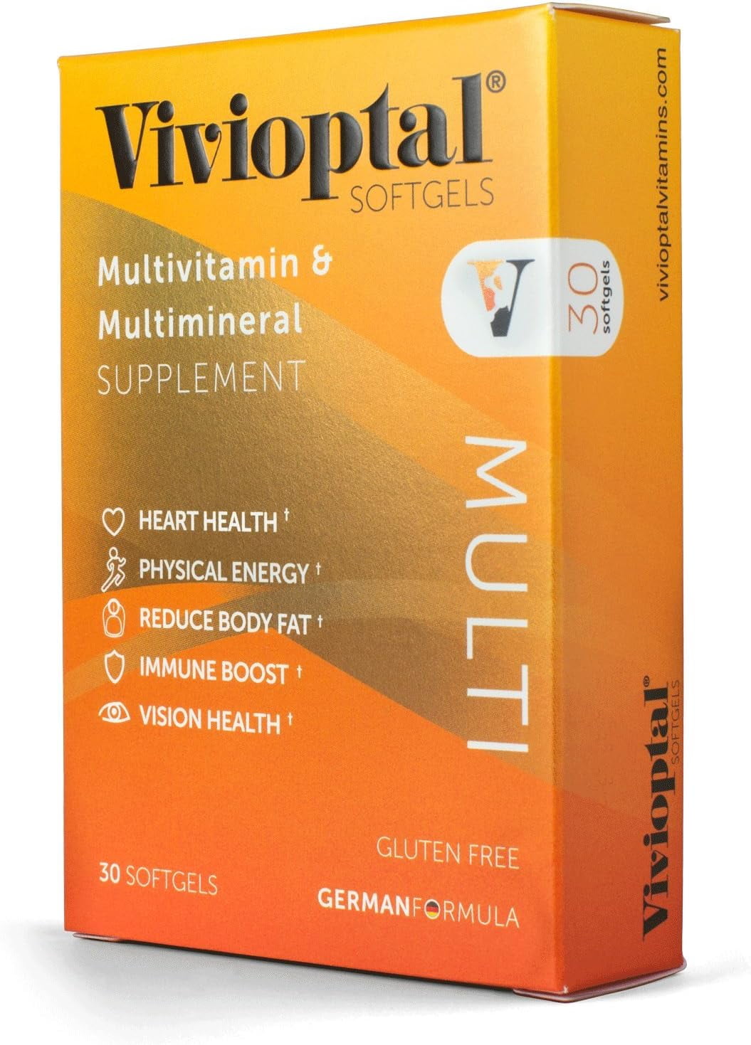 Vivioptal Multi 30 Capsules Multivitamin & Multimineral Supplement