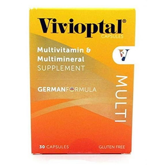 Vivioptal Multivitamin/Multimineral German Formula 30 Capsules