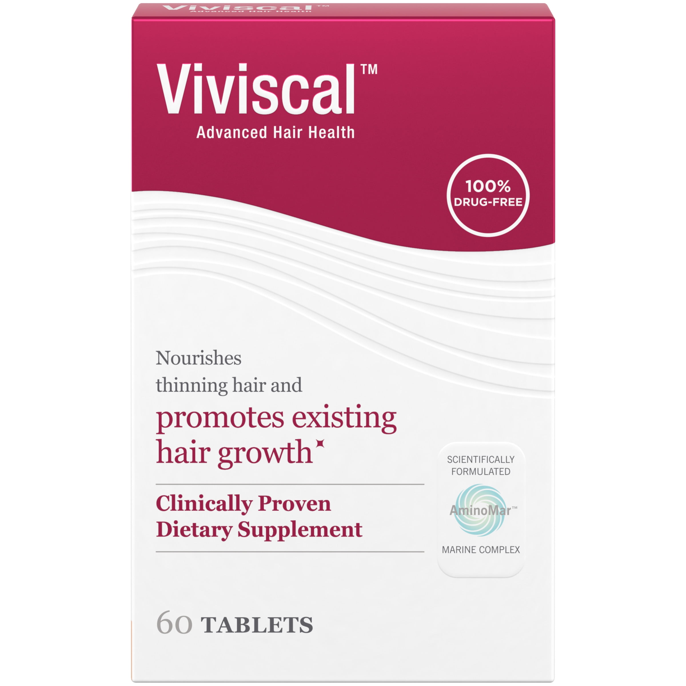 Viviscal Advanced Hair Health Dietary Supplements - 60 Tablets