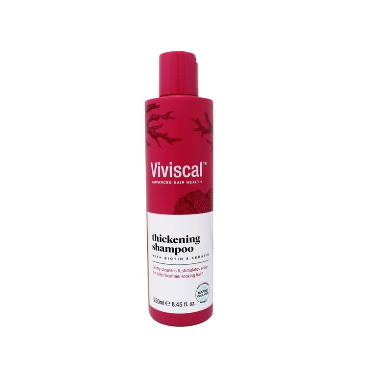 シャンプー vivi Viviscal Thickening Shampoo with Biotin, Keratin, Marine Collagen