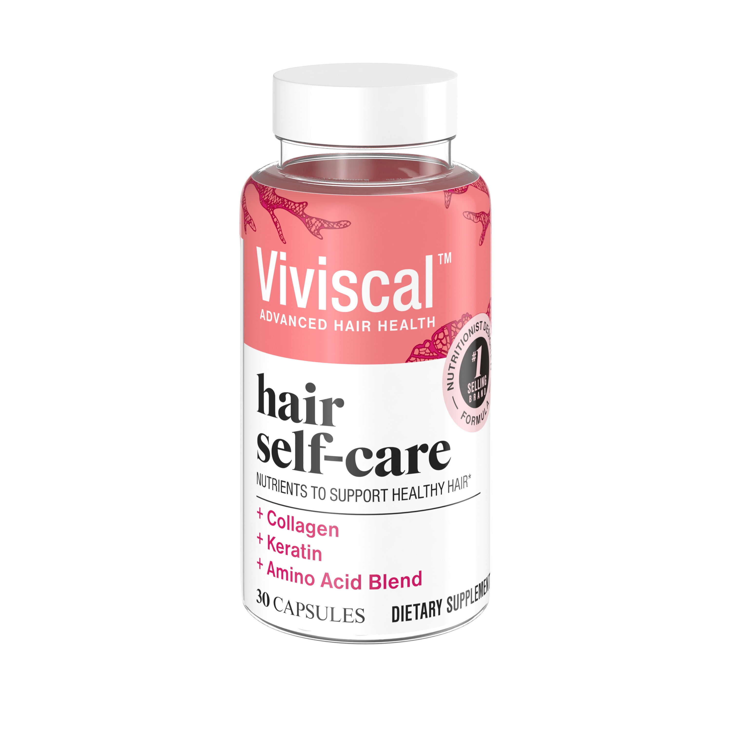 Viviscal Hair Self-Care Supplement, Hair Vitamins, Capsules, 30 Ct ...