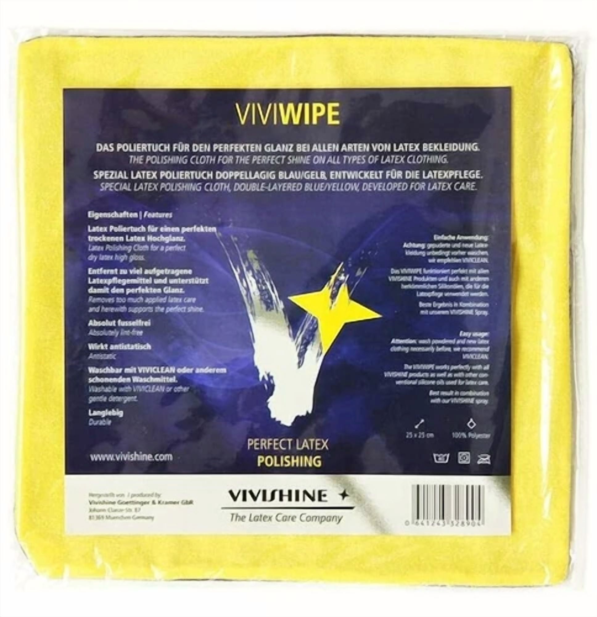 STARK Vivishine Viviwipe Polishing Cloth - ( By Vivishine Latex Shiner )
