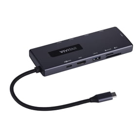 Vivitar 10-in-1 High-Speed USB Memory Card Reader with Multi-Card Compatibility for SD and MicroSD Cards