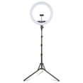 thumbnail image 1 of Vivitar 18-Inch LED RGB Ring Light with Tripod, Phone Holder, USB Charging Ports and Wireless Remote, 1 of 10