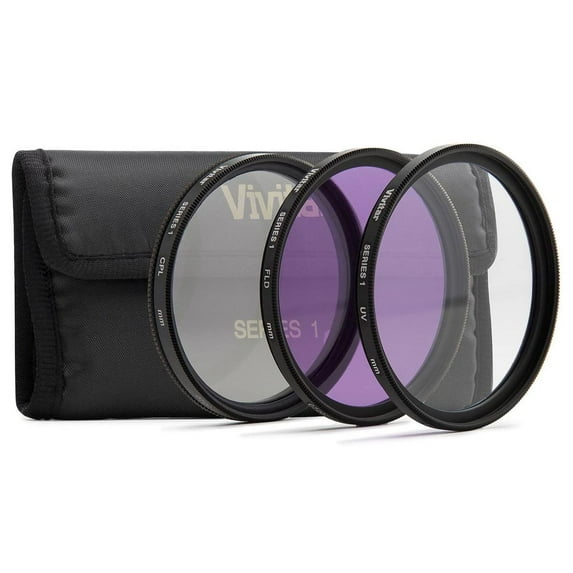 Vivitar 3-Piece 58mm Filter Kit