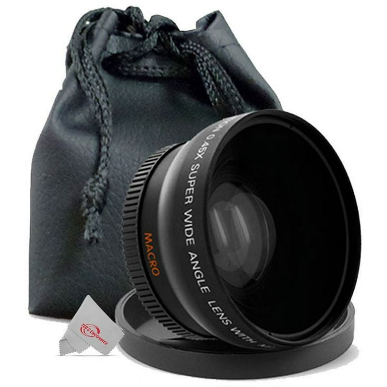 Vivitar 46mm .43X Wide Angle Lens for Panasonic Lumix G 20mm f/1.7