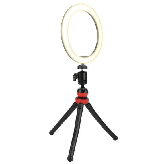 Vivitar® 6-inch Streaming Essentials Led Ring Light With Spider Tr