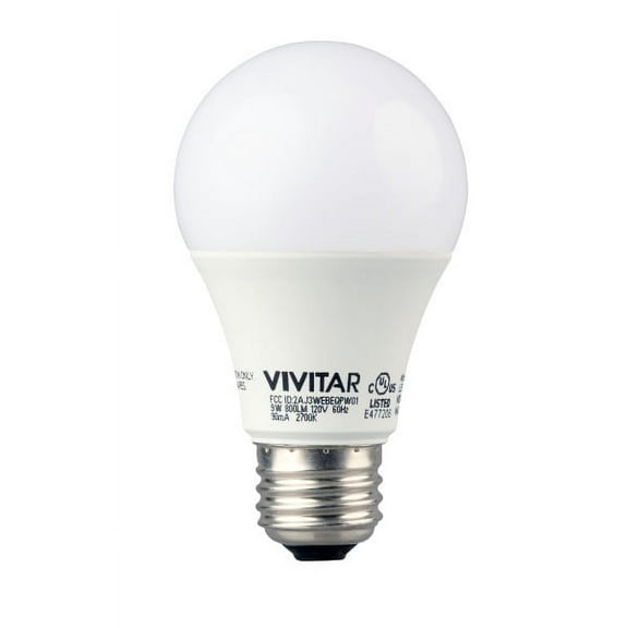 Vivitar 60W Equivalent Wi-Fi LED Light Bulb