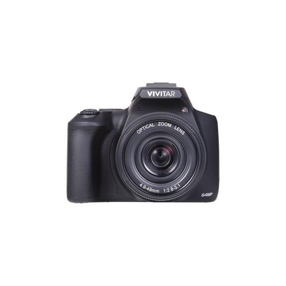 Vivitar 64MP Digital Camera, 4K Ultra HD Video Camera with Optical Zoom Lens, 2.8" IPS Screen, Built-In Flash & Focus Assist Light