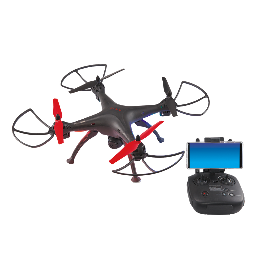Vivitar Aeroview Quadcopter Wide Angle Video Drone with Wifi, GPS, 12 Minute flight time and a range of 1000 feet - image 1 of 13
