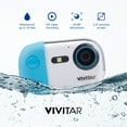 thumbnail interactive-video image 1 of Vivitar Aqua Snap Underwater Digital Camera with HD Video Recording, New Waterproof Action Camera, Blue, 1 of 18