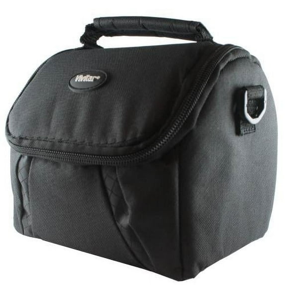 Vivitar Coco Small Gadget Polyester Camera Bag (Black)