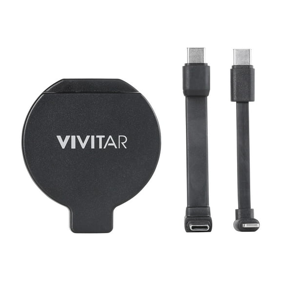 Open Box Vivitar Creator Series USB 3.0 Universal Card Reader for iPhone, iPad, Mac & PC, Magnetic USB-C & Lightning SD/MicroSD Card Adapter, Photo & Video Memory Reader, High-Speed Data Transfer