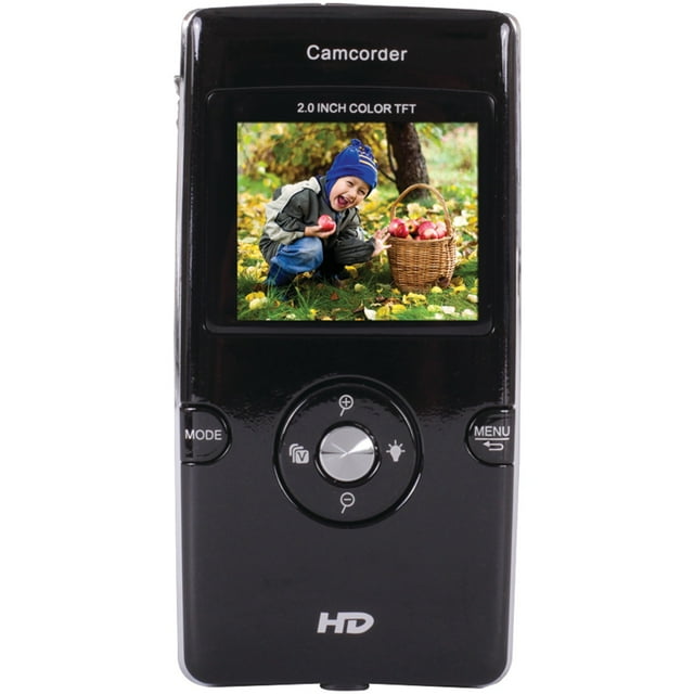 Vivitar DVR 880HD Digital Camcorder, 2" LCD Screen, CMOS, HD, Black