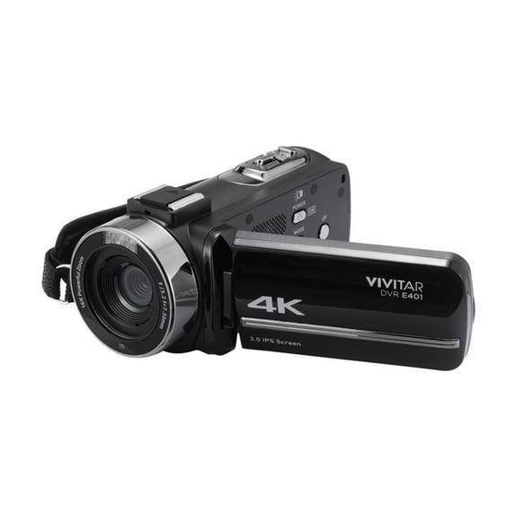 Vivitar DVR-E401 - Camcorder - 4K / 30 fps - black