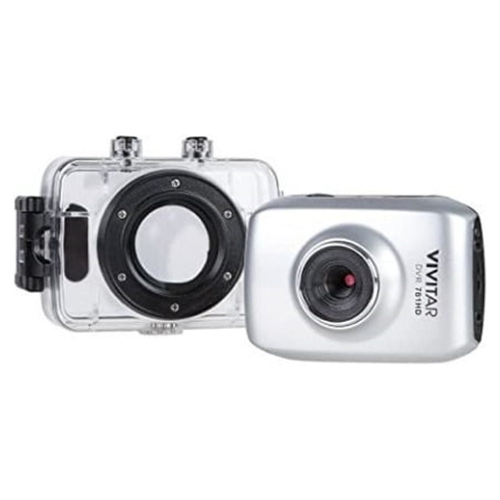 Vivitar DVR781HD HD Action Cam with LCD Rear Screen and Waterproof Case