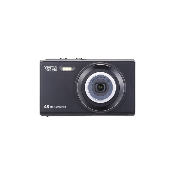 Vivitar Digital Camera with Optical Zoom, HD Video Recording, Built-In Flash, LCD Screen & Rechargeable Battery