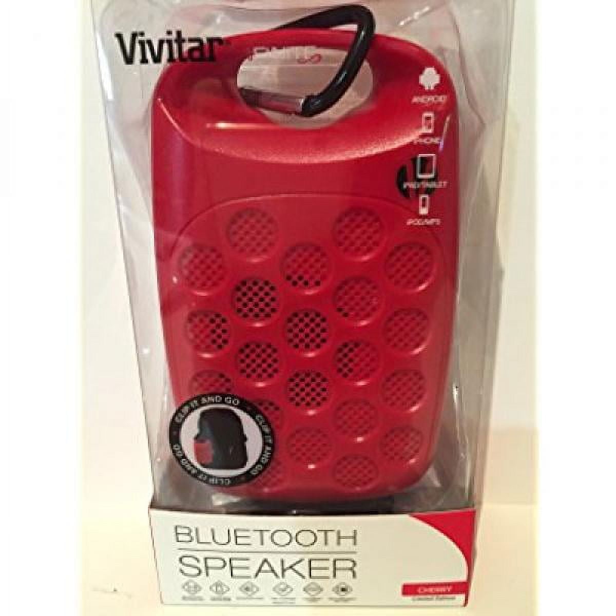Vivitar Infinite Bluetooth Speaker - Red - Limited Edition