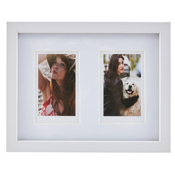 Vivitar Instax Photo Frame, Two Photo Frame for 2.1 x 3.4 or 4 x6; Smooth Finish
