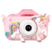 Vivitar Kidzcam Camera for Kids, Unicorn with 1080p Video and Games, Pink