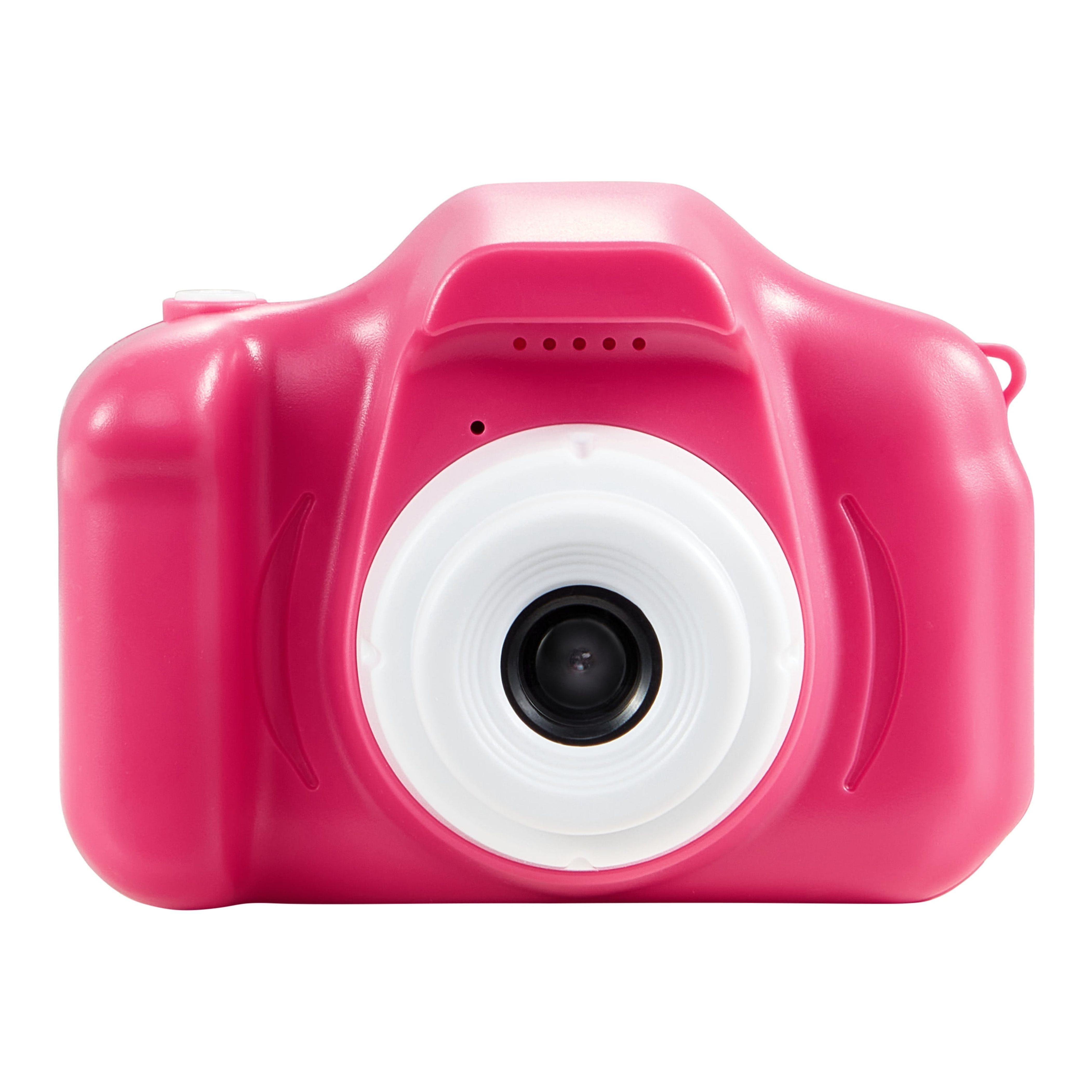 Vivitar Kidzcam Digital Camera for Kids with Rechargeable Battery and 2  Preview Screen, Pink