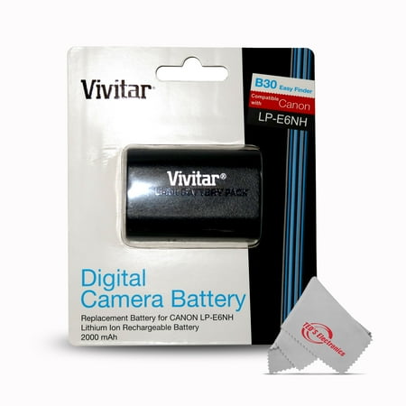Vivitar LP-E6NH Li-ion Replacement Battery Pack For Canon EOS 5D Mark IV 5D Mark III 5DS 5DS R 5D Mark II