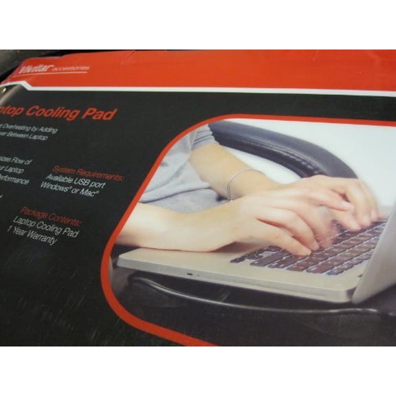1pc Vivitar Laptop Cooling Pad USB Powered to 17"