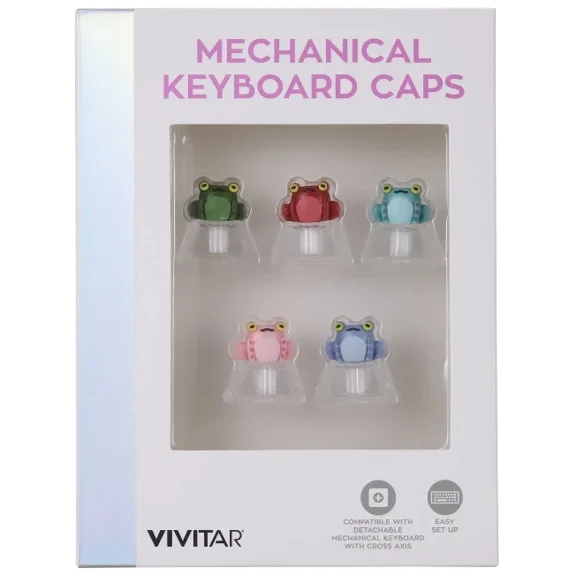 Vivitar Mechanical Keyboard Caps 2024 (Frogs) And Factory