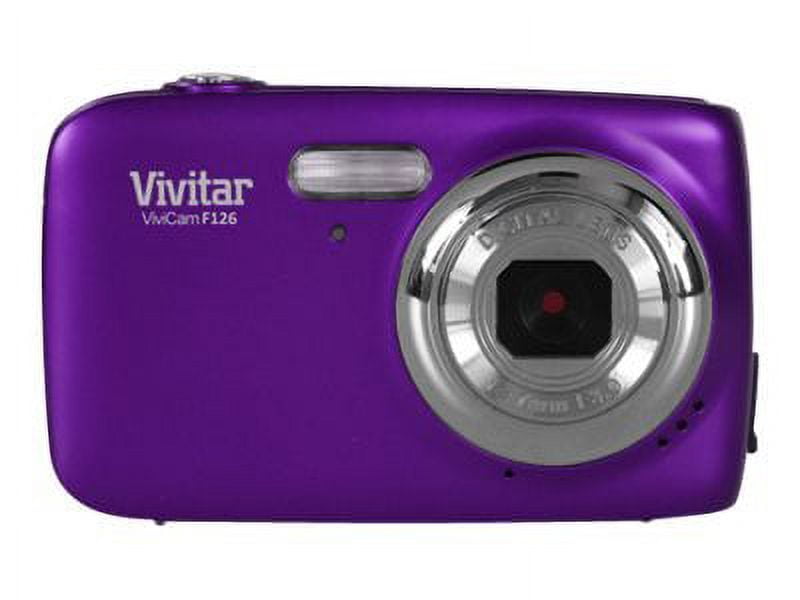 Vivitar Pink ViviCam VF126-PNK-WM Digital Camera with 14