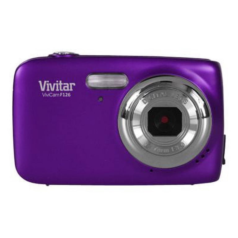 Vivitar Pink ViviCam VF126-PNK-WM Digital Camera with 14