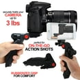 thumbnail image 1 of Vivitar Pistol Grip Portable Mini Tabletop Tripod for Video Vlog Stream Photography with Slip Resistant Grip, 1 of 12