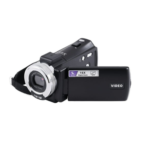 Vivitar PopCam Digital Camcorder, 48MP, Full HD 1080p Video Camera with 3" Flip Screen, 16x Digital Zoom, Built-in Microphone, Compact Vlogging Camera for Beginners, Travel, & Family Recording
