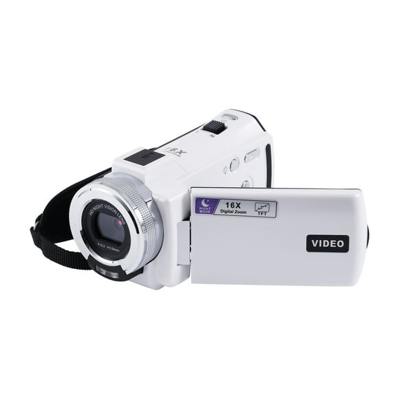 Vivitar PopCam Digital Camcorder, 48MP, Full HD 1080p Video Camera with 3" Flip Screen, 16x Digital Zoom, Built-in Microphone, Compact Vlogging Camera for Beginners, Travel, & Family Recording